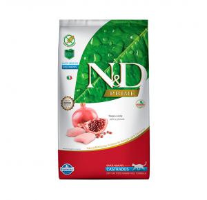 Ração Farmina N&D Prime para Gatos Castrados Sabor Frango 7,5Kg