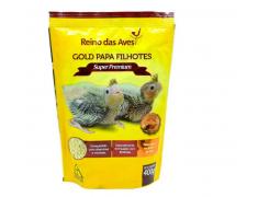 Papa Filhote Gold 400 Grs - Reino  das Aves 