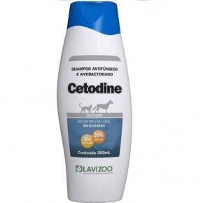 Shampoo Dermatológico Cetodine 500ml - Cetoconazol Lavizoo