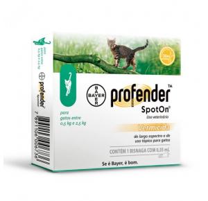 Profender Spot On para Gatos de 0,5 até 2,5kg - 0,35ml