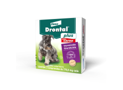 Vermífugo Drontal Plus para Cães de 10kg com 2 Comprimidos Elanco