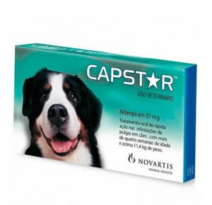 Antipulgas Capstar 57,0mg Com 6 Comprimidos