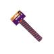 Brinquedo Mordedor Jambo Corda Twist Resist Stick Azul Laranja pequena
