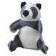 Brinquedo Pelúcia para Cães Premium Panda Canvas Jambo Pet