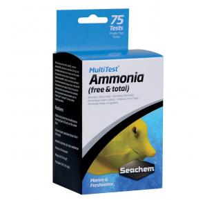 Seachem Multitest Ammonia 75 Testes
