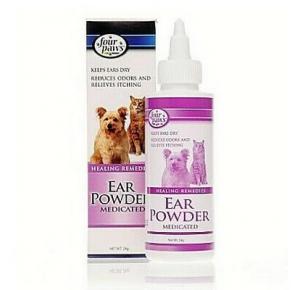 Pó para Limpar o Ouvido Four Paws Ear Powder 24gr