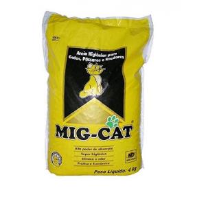 Areia Higiênica Mig Cat â€“ 4kg