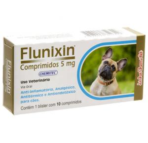 Anti-inflamatório Flunixin 10 Comprimidos 5mg Chemitec