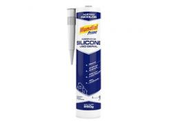 Cola Silicone Vedação 280g Incolor Mundial 