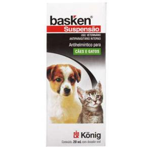 Vermífugo Basken Suspensão  20 mL - Konig