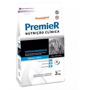 Ração Premier Nutrição Clínica Hipoalergênico para Cães Adultos 2kg