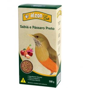 Alcon Eco Club Sabiá E Pássaro Preto 500g