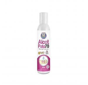 Álcool Gel para Pets Alcat Pata 70% 200ml Cat My Pet