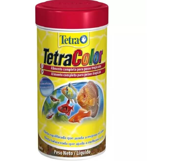 Alimento para Peixe Tetra Color Flakes 200g