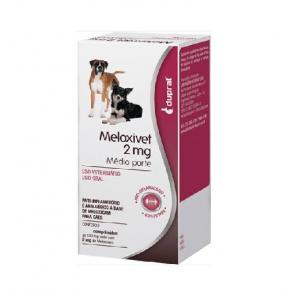 Meloxivet Anti-Inflamatório 10 comprimidos - 2 mg