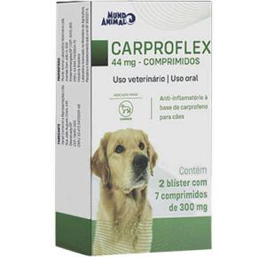 Anti-Inflamatório Carproflex 44 mg para Cães 7 comprimidos - Mundo Animal