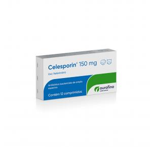 Antibiótico Celesporin com 12 Comprimidos Ourofino 150mg