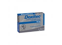 Antibiotico Doxitec para Cães e Gatos com 16 Comprimidos Sytec 50mg