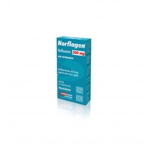 Antibiótico Norflagen com 10 Comprimidos Agener União 200mg
