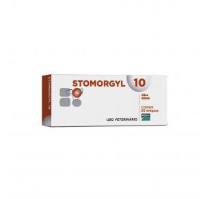 Antibiótico Stomorgyl 10 para Cães e Gatos com 20 Comprimidos Merial