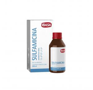 Antibiótico Sulfamicina Oral Veterinario Ibasa 200ml