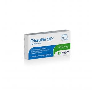 Antibiótico Trissulfin SID para Cães e Gatos Ourofino 400mg