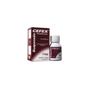 Antimicrobiano Cefex Suspensão Cepav 60ml