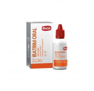 Antimicrobiano Ibatrim Oral para Cães e Gatos Ibasa 20ml