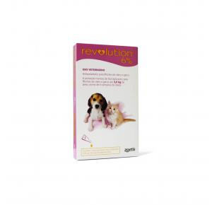 Antipulgas Revolution para Filhotes de Cães e Gatos até 2.5Kg Zoetis