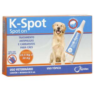 Antipulgas KSpot  para Cães de 22,5 Kg a 30 Kg (1pipeta)