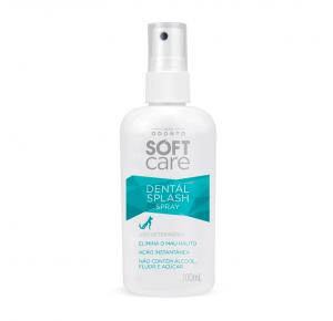 Antisséptico Spray Splash Soft Care Bucal Dental para Cães e Gatos - 100ml