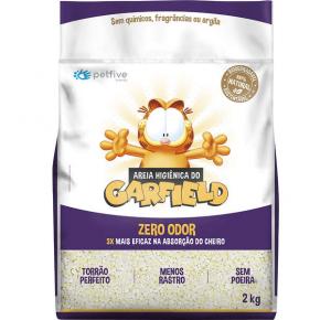 Areia Higiênica Bio Grossa Garfield 2kg