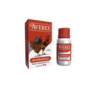 Averex Antibiótico em Pó 30gr Vetbras