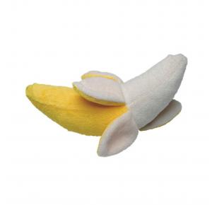 Brinquedo Banana de Pelúcia Pet Club