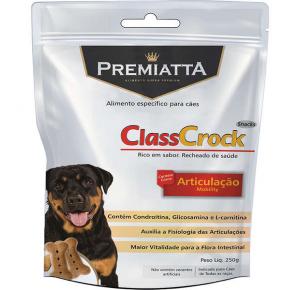 Biscoito Premiatta ClassCrock Snacks Articulação para Cães 250g