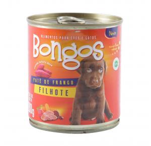 Bongos Cães filhotes  sabor Frango 280g