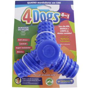 Brinquedo Mordedor Pet Games 4 Dogs Nylon - G cores