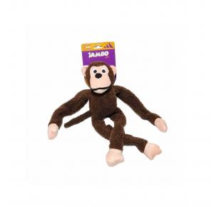 Brinquedo Pelúcia Macaco Grande Marrom Jambo Pet