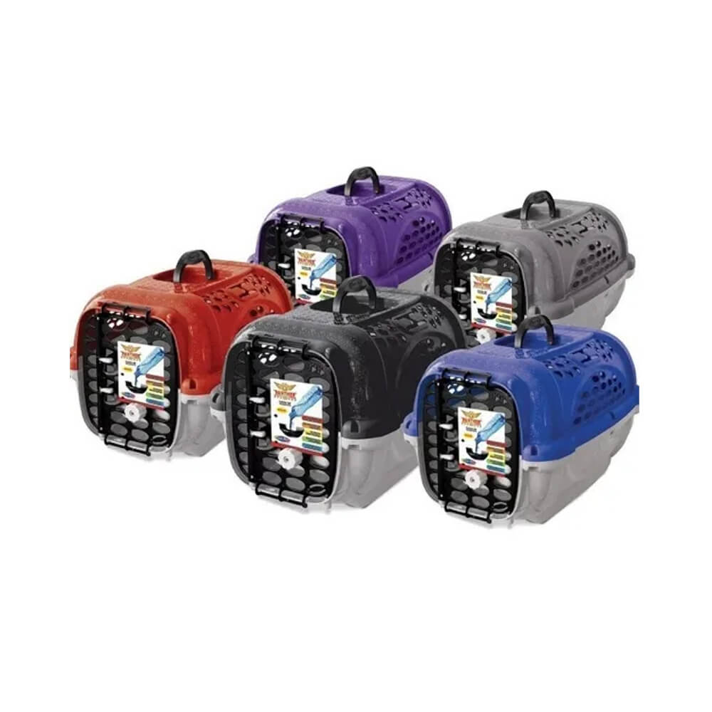Caixa de Transporte Panther Air nº02 sem Bebedouro Cores Sortidas Plast Pet