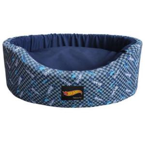 Cama Azul Europa Hot Wheels para Cães e Gatos Tamanho G - Fabrica Pet