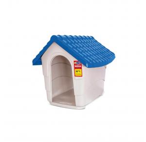 Casinha Nova House n°01 Azul Plast Pet