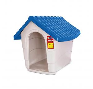 Casinha nº03 Azul Nova Plast Pet