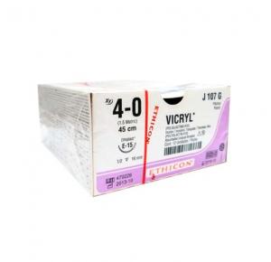 Fio De Sutura Vicryl Poliglicolic 5-0 Ag 1,5mr C/36 Und