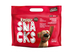 Petisco Snack Quatree para Cães Sabor Churrasco 500g