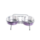 comedouro-aramado-duplo-mini-lilas---nf-pet 2