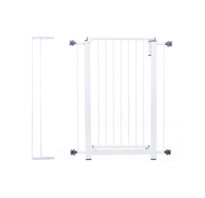 Portão Clássico 70cm + Extensor 10cm Branco - Nf pet