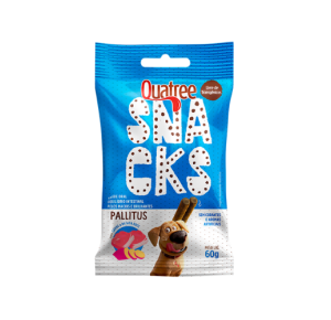 Quatree Snacks Pallitus Carne e Batata Doce 60g