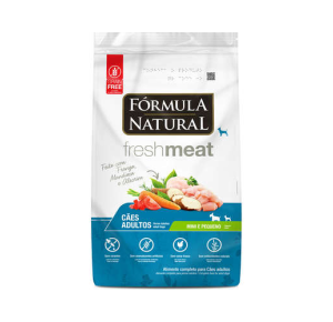 Ração Fórmula Natural Fresh Meat Cães Adultos Raças Mini e Pequena 1 Kg