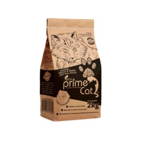 Granulado De Madeira Eco Prime Cats 2kg