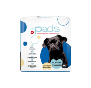 Tapete Higiênico para Cães Dr. Pads Slim 80 x 60 